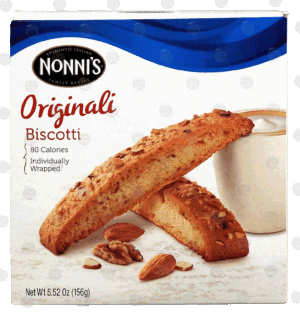 Nonni's Biscotti originali, individually wrapped 5.52 ounce