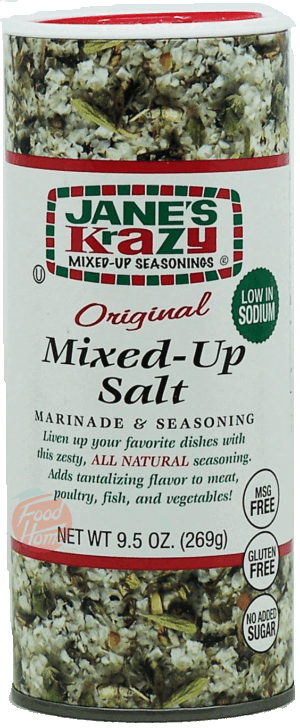 Janes Krazy mixed-up salt marinade & seasoning 9.5 ounce