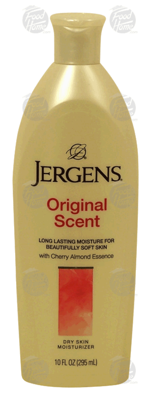Jergens Original Scent dry skin moisturizer with cherry almond essence 10 fluid ounce