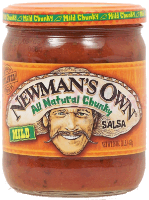 Newman's Own Salsa mild all natural chunky 16 ounce