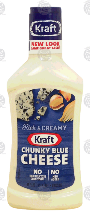 Kraft chunky blue cheese dressing 16 fluid ounce