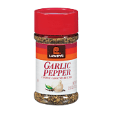 Lawry's garlic pepper, coarse ground blend 2.6 ounce