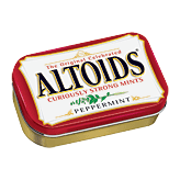 Altoids Curiously Strong Peppermints 1.76 ounce