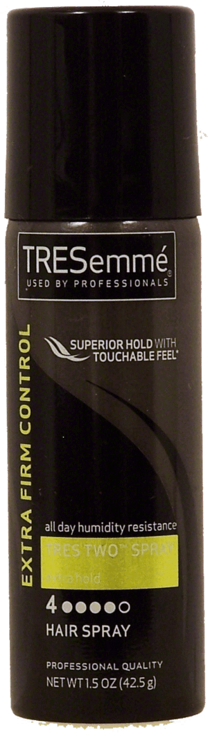 Tresemme Tres Two Spray extra firm control hair spray 1.5 ounce