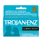 Trojan Condoms Lubricated 12 count
