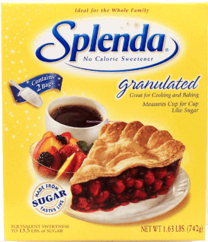 Splenda no calorie sweetener, granulated, measures cup for cup like sugar 1.63 pound