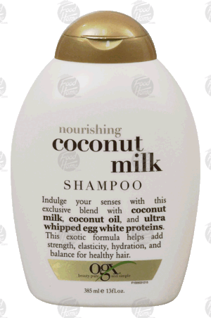 OGX nourishing coconut milk shampoo 13 fluid ounce