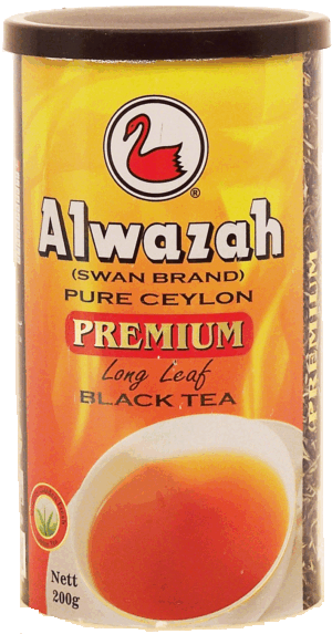 Alwazah Premium pure ceylon black tea, long leaf 200 gram