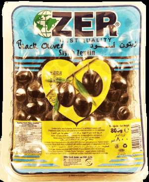 ZER Siyah Zeytin black olives 800 gram