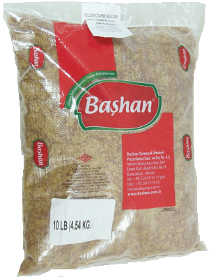 Bashan yellow coarse boulgur wheat with vermicelli #3 10 pound