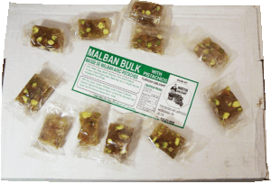 Master Delight malban bulk with pistachios, turkish delight 10 pound