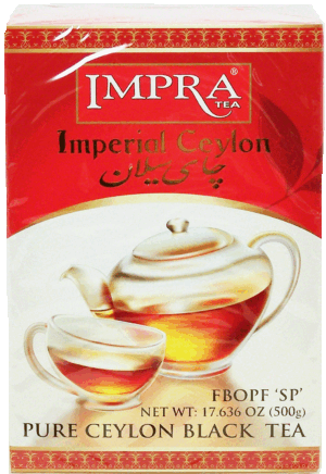 Impra Imperial ceylon black tea loose, FBOPF SP, 500 gram