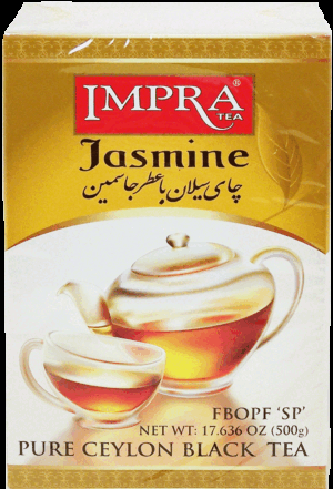 Impra jasmine pure ceylon loose black tea, FBOPF SP 500 gram