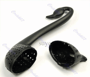 DHGate Seller tea strainer, swan 1 count