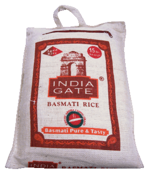 India Gate basmati rice 15 pound