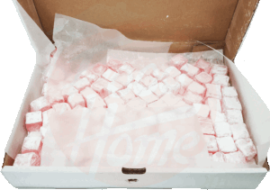 Master Delight Lokoum rose turkish delight soft candy in bulk box 10 pound