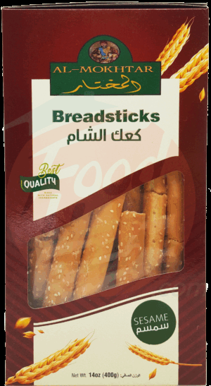 Al Mokhtar sesame breadsticks 14 ounce