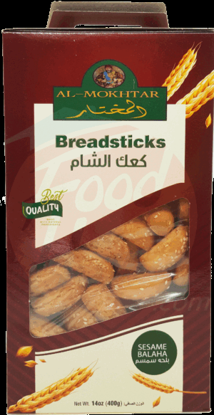 Al Mokhtar sesame balaha breadsticks 14 ounce