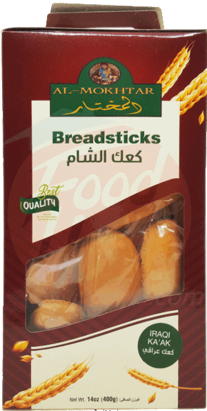 Al Mokhtar iraqi ka'ak breadsticks 14 ounce