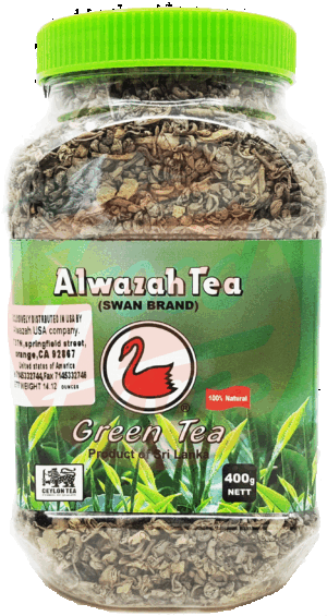 Alwazah Swan Brand loose green tea 400 gram