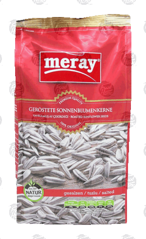 Meray sunflower seeds, roasted & salted, gesalzen 300 gram