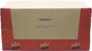 Prince Maxi Gourmand extra gout chocolat chocolade smaak, 250-gram tubes in wrapper 24 pack