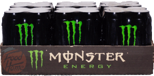 Monster caronated energy drink, 4-pack 500-ml cans 6 pack