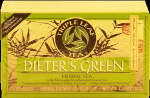 Triple Leaf Tea Dieter's Green herbal tea, decaf, chinese medicinal, 20-bags 1.16 ounce