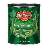 Del Monte fancy cut green beans 2.86 kilogram