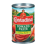 Contadina Tomato Paste Roma Style w/Italian Herbs 6 ounce