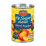 Del Monte Peaches Sliced Yellow Cling No Sugar Added 14.5 ounce