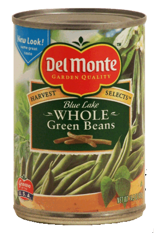 Del Monte Green Beans Whole Blue Lake 14.5 ounce