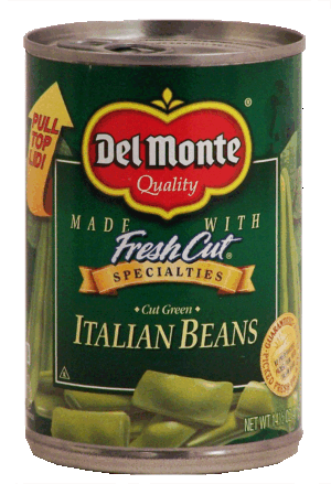 Del Monte Italian Beans Cut Green 14.5 ounce