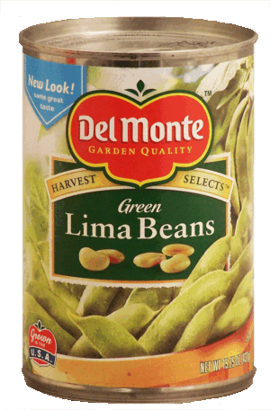 Del Monte Lima Beans Green 15.25 ounce