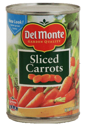 Del Monte Carrots Sliced 14.5 ounce