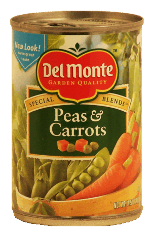 Del Monte Peas & Carrots 14.5 ounce