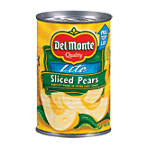 Del Monte Pears Sliced Lite Bartlett In Extra Light Syrup 15 ounce