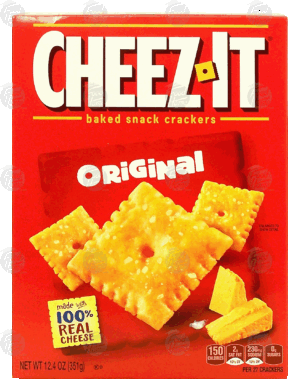 Sunshine Cheez-It original baked snack crackers 12.4 ounce