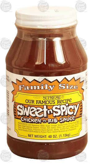 Chicken N Rib sweet n spicy sauce 40 ounce