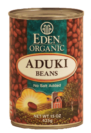 Eden Organic aduki beans, no salt added 15 ounce