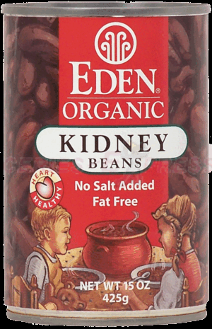 Eden Organic kidney beans no salt added 15 ounce