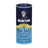 Morton fine sea salt 17.6 ounce