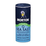 Morton coarse sea salt 17.6 ounce