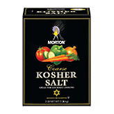 Morton coarse kosher salt 3 pound