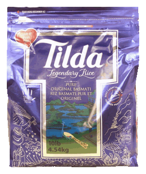 Tilda original basmati rice 10 pound