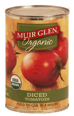 Muir Glen Organic tomatoes diced 14.5 ounce