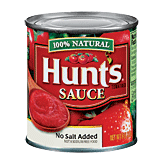 Hunt's tomato sauce no-salt added 8 ounce