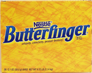 Nestle Butterfinger crispety, crunchy, peanut buttery full size candy bars, 36 2.1-oz. bars 4.72 pound