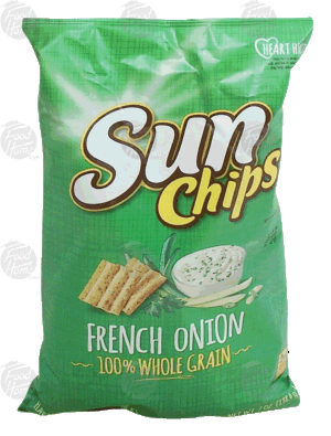 Sun Chips french onion flavored whole grain snack chips 7 ounce