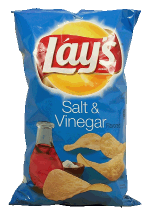 Lay's salt & vinegar potato chips 7.75 ounce